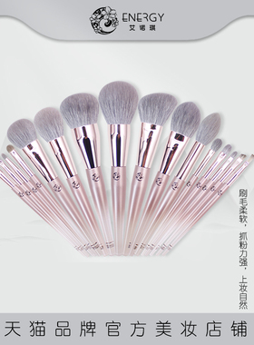ENERGY/艾诺琪烟光凝化妆刷套装16支动物毛彩妆工具初学者套刷子