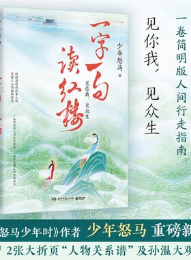 一字一句读红楼 鲜衣怒马少年时作者少年怒马三年心血力作 妙趣横生的红楼读本 简明版人间行走指南 全维度解读红楼梦 新华正版