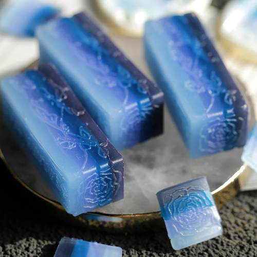 渐变火漆印章蜡粒飘花 信封封口火漆粒透色混色女生手工DIY火漆蜡