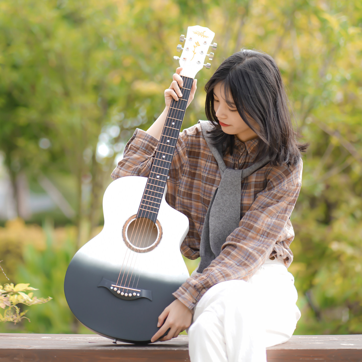 Guitarist民谣吉他38寸单板吉他男女生入门专用吉他初学者木吉他