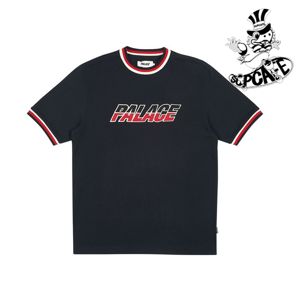 PALACE 现货 18SS SPLIT HANDLE T-SHIRT LOGO 渐变字母短袖T恤