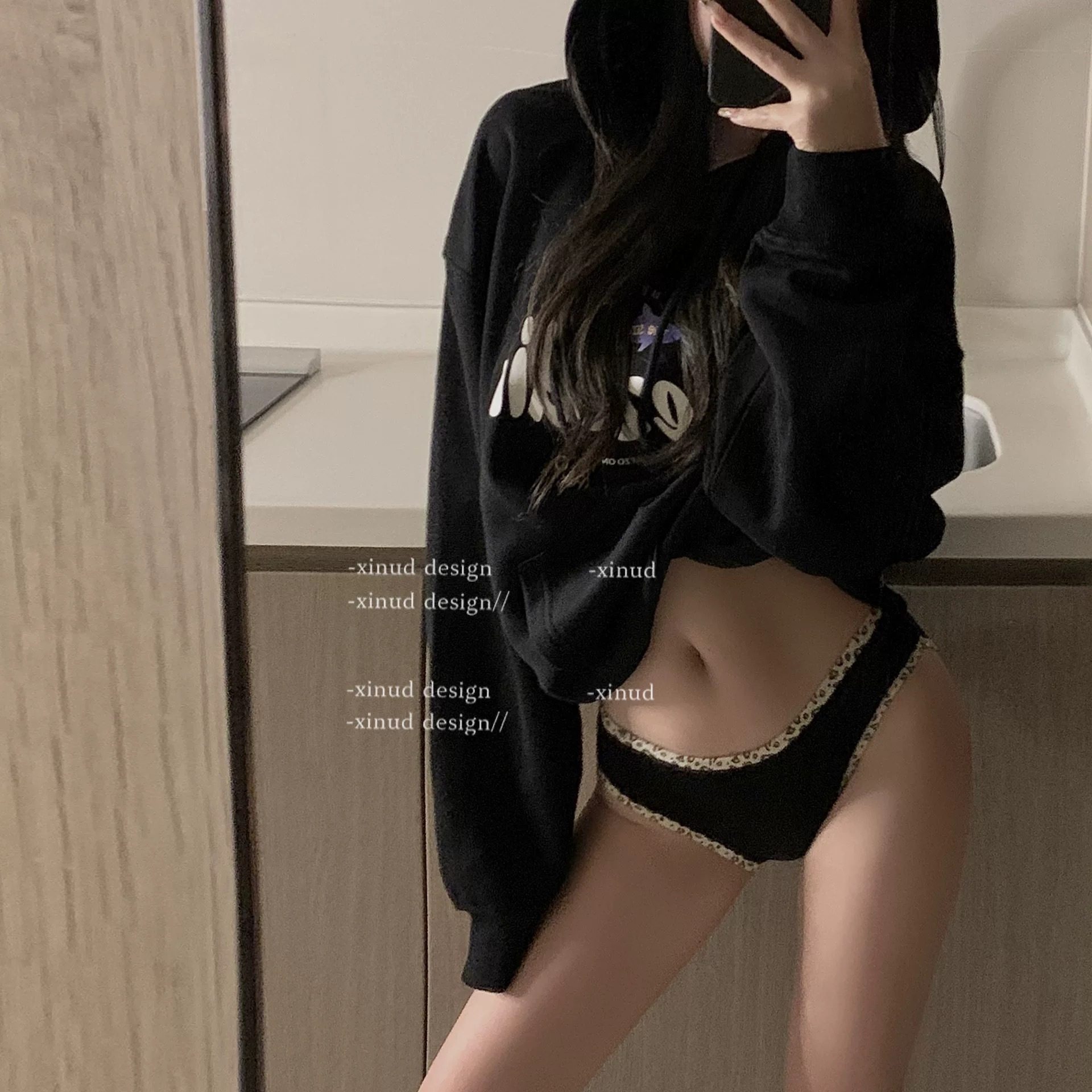 运动型奶豹*舒适简约纯棉三角内裤抗菌豹纹边春秋少女内裤