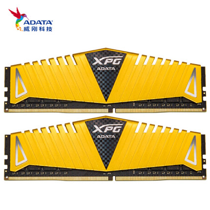 ADATA威刚16GB(8GBx2)套装DDR4 3200台式机内存XPG-Z1游戏威龙