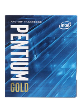 Intel/英特尔 G6400 G6400 奔腾2核4线程 盒装CPU处理器