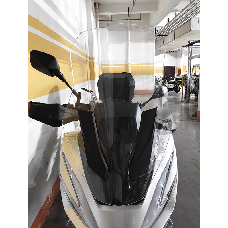 适用于光阳赛艇X350改装加高挡风玻璃X350风挡挡雨板配件风罩