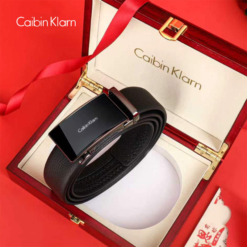 CaibinKlarn男士真皮皮带百搭