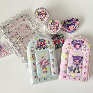 木蝉司微笑商店vol2HelloSmile鸟鸟一合作款 贴纸卷活页手帐本夹子