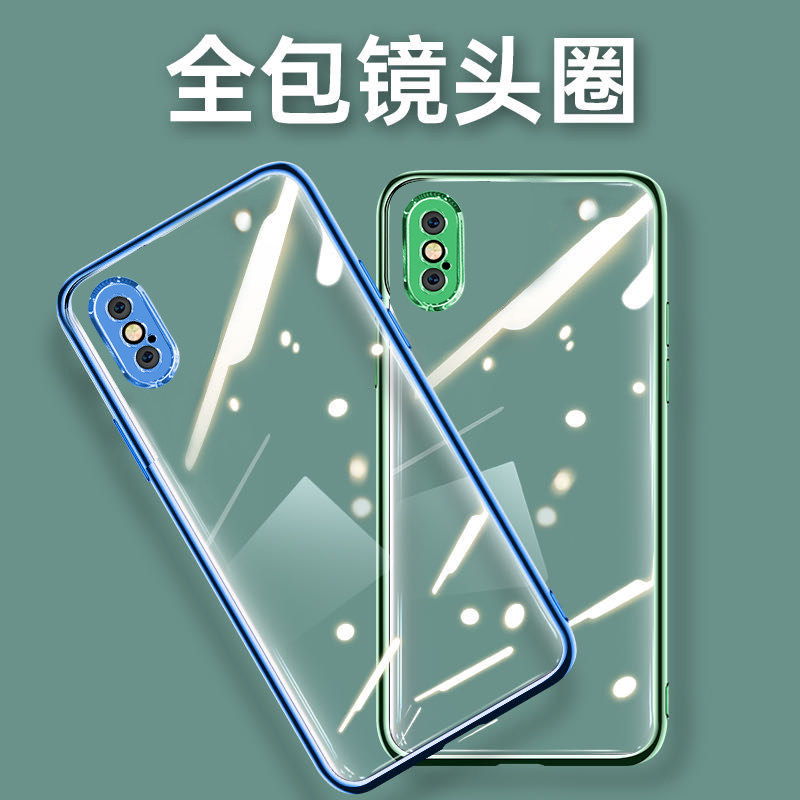 哥伦巴斯适用苹果x手机壳防摔iphonexs保护套透明硅胶ixr镜头全包边个性创意超薄XR软壳男女款网红ins新品xsm