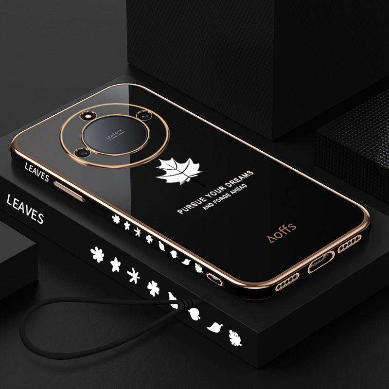 华为荣耀枫叶硅胶手机壳