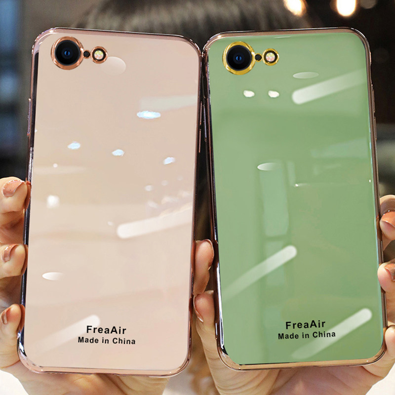 哥伦巴斯适用苹果6手机壳奶奶灰高档iphone6s保护套个性创意超薄i6splus网红硅胶软边i6p全包防摔时尚潮男女i