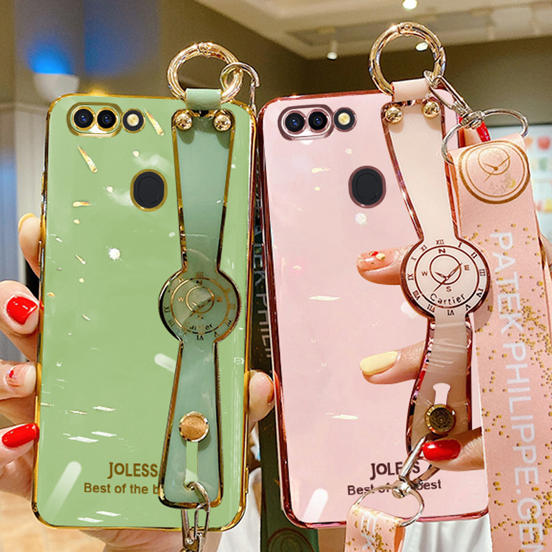 轻奢电镀金边★潮流大气配色★创意腕带支架