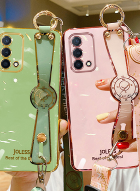 哥伦巴斯适用oppok9手机壳女款潮牌高档oppo k9硅胶防摔软壳PERMOO全包镜头网红ins奢华k9新款斜挎腕带简约挂