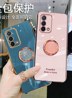 哥伦巴斯适用oppok9手机壳创意时钟指环支架oppo k9全包镜头保护套K九防摔超薄硅胶软壳PERMOO网红潮ins男女