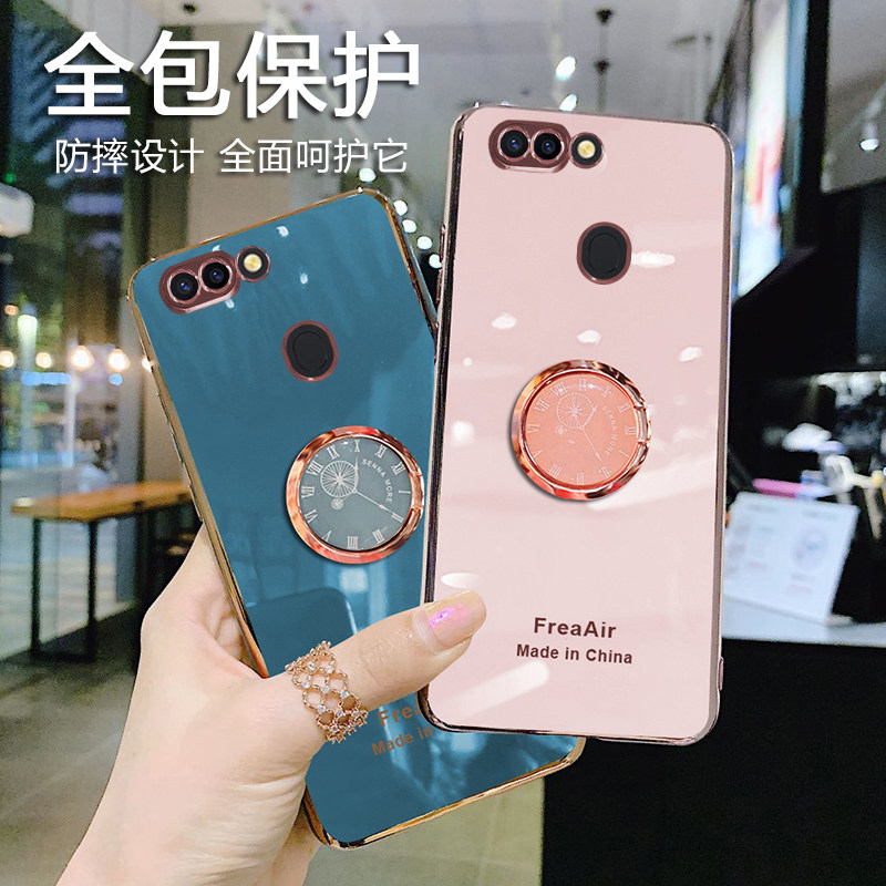 时尚轻奢风★潮流配色★时钟指环★优质硅胶