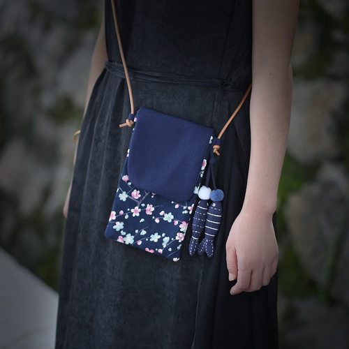 花寄小鱼布艺刺绣diy手工材料包