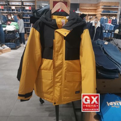 LEVIS翻领户外常规羽绒服