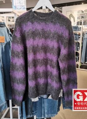 Lee专柜正品2023秋冬男毛衣针织衫LMT006272201747-A04727/k11000