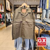 正品 0001 夹克外套0017Z levis李维斯2025春季 宽松休闲军绿色男士