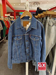 Levis李维斯 72334-0600男士经典水洗休闲百搭机车牛仔外套