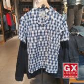 Levis李维斯2024年时尚 格子衬衫 休闲纯棉 正品 男士 短袖 72625 0089