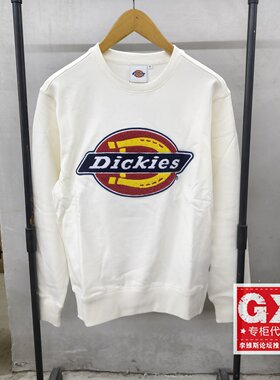 Dickies 男款圆领Logo字母刺绣宽松休闲运动卫衣DK0A87CGC481