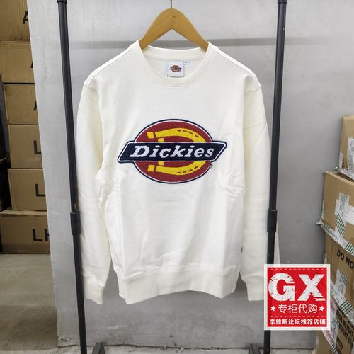 Dickies 男款圆领Logo字母刺绣宽松休闲运动卫衣DK0A87CGC481