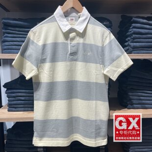 T恤A5798 专柜正品 短袖 条纹黄蓝纯棉POLO衫 0002 Levis李维斯男士