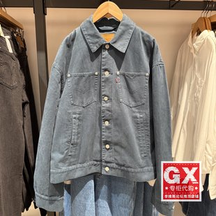 0003 003L3 专柜正品 Levis李维斯男墨蓝色宽松牛仔夹克外套