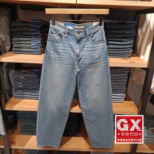 A3494 女士薄牛仔裤 0083 Levis李维斯2025年高腰阔腿直筒COOL 正品