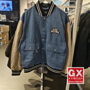 Lee专柜正品 A03970 拼色拼接刺绣男女棒球外套LUT0054303hh00f