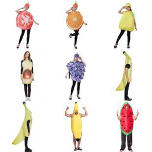 葡萄cosplay水果角色扮演衣服运动会搞笑搞怪万圣节舞台演出服装