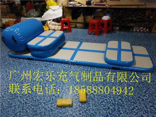 跆拳道气垫空翻垫进口拉丝空翻神器特技充气垫充气跆拳道体操气垫