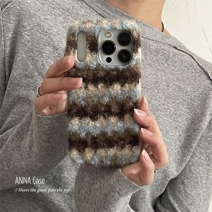 毛绒秋冬款欧美风y500潮男女y50m/vivo X300pro网红X200/X100s/y300Y200i手机壳vivos50promini/s30/S20/S19