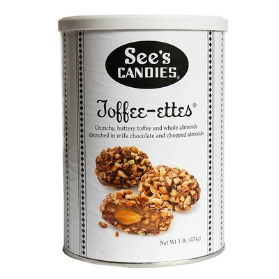 美国进口See's candies sees杏仁糖 太妃糖巧克力糖see s时