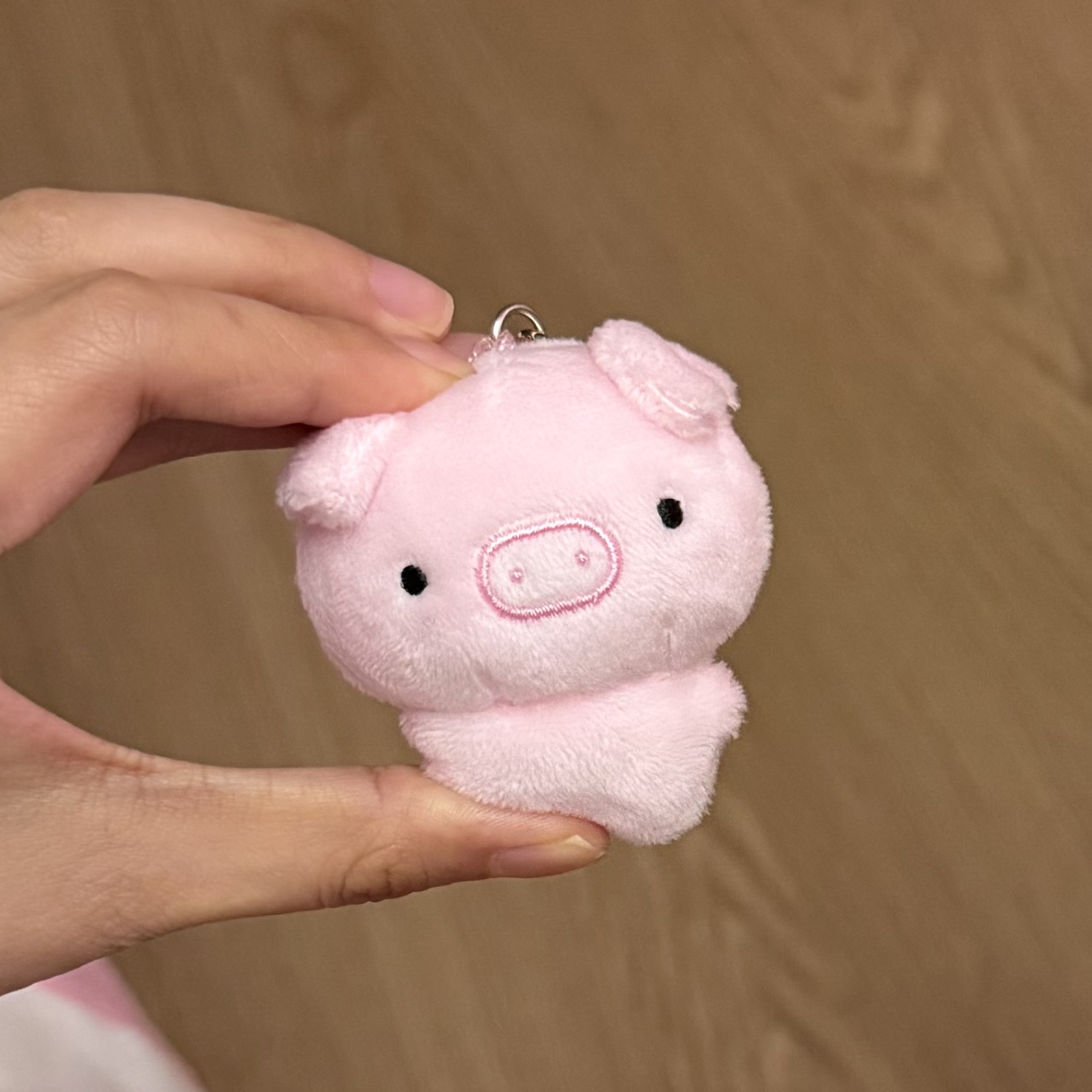 油条碎碎 萌萌鼻噶小猪毛绒挂件