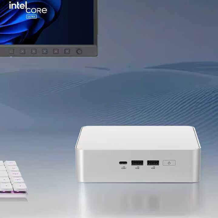 华硕NUC15PRO+高性能迷你主机 支持多屏与雷电4办公家用商用电脑