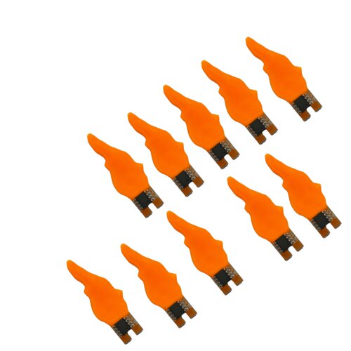 10PCS 低压电子LED灯芯3V5V电子蜡烛灯电路板PCBA板火焰灯灯芯板