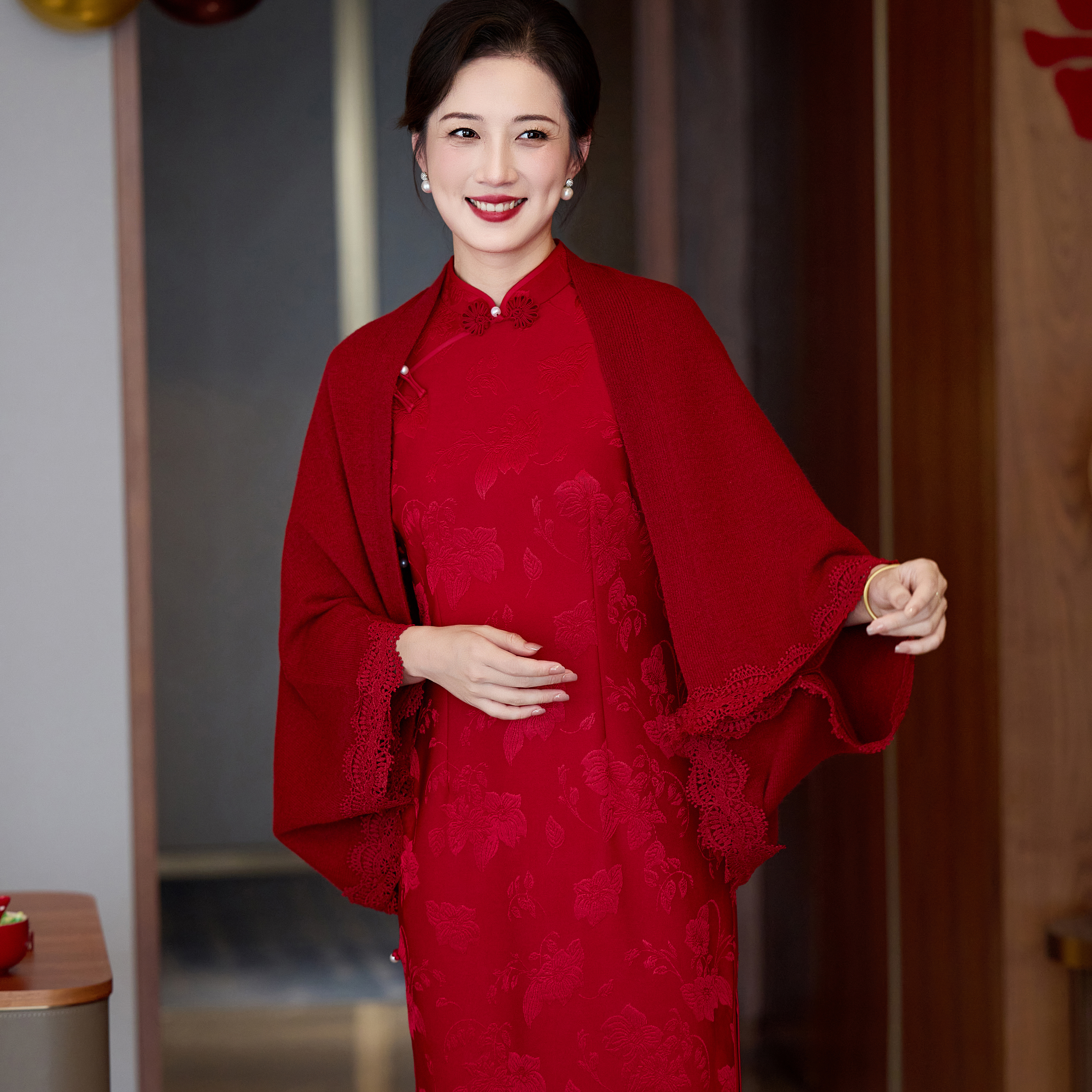 喜婆婆专用披肩短款外搭