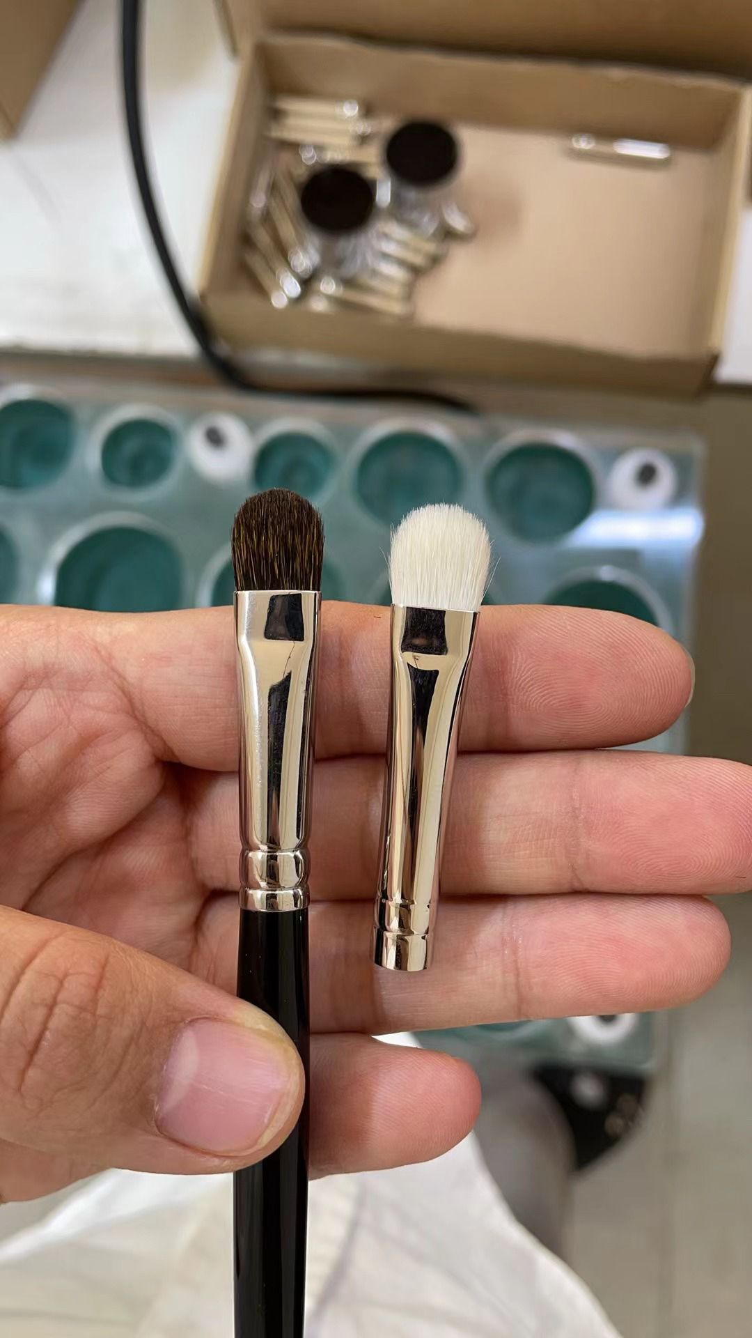 B004同款动物毛眼影刷羊毛松鼠毛中号着色刷超软一支装便携