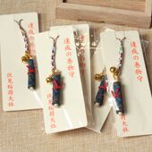 2026年日本制伏见稻荷小狐狸全能心愿达成卷物御守手机链小挂件