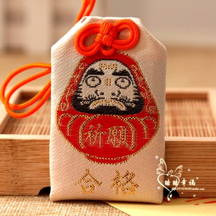 2026全新日本制天龙寺达摩求学学生书包拷试合格御守手机链小挂件