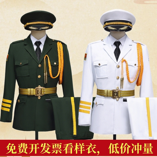 国旗班仪仗队服装学生升旗手护卫队礼服管乐队套装升旗仪式礼宾服