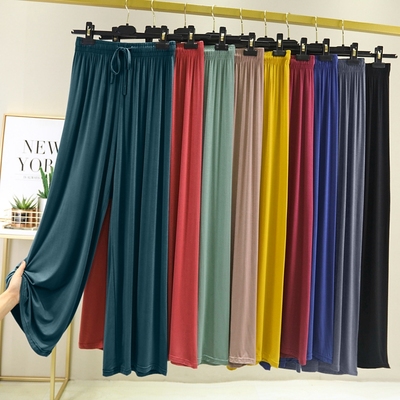 柔软舒适长裤莫代尔休闲裤睡裤