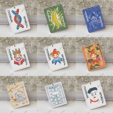 【现货】小丑牌balatro周边手工真皮挂件冰箱贴卡套