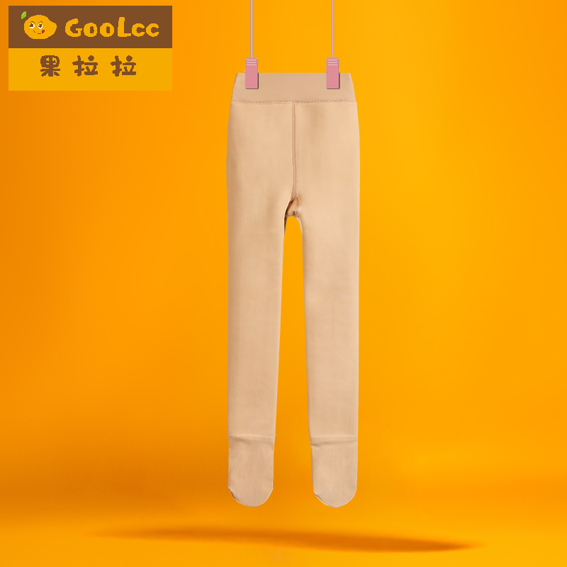 儿童光腿神器加绒新款打底可乐裤