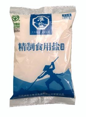 淮盐绿色精制家用盐井矿岩盐焗泡菜腌制加碘盐细颗粒食盐整箱批发