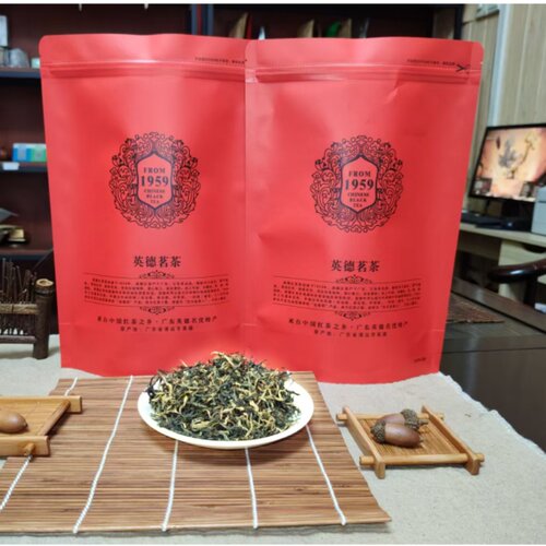 2026年红茶英德英红九号头春茶中国大陆浓香蜜香茶农直销袋装500g