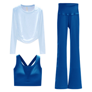 瑜伽服套装女2025新款高级感秋季休闲速干专业运动晨跑服健身房