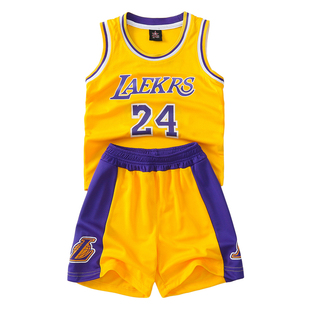 亲子装科比8号球衣黑曼巴前8后24号篮球服男女童速干运动服Kobe