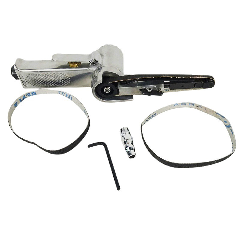 气动砂带机10*330气动打磨机抛